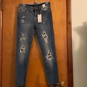 Judy Blue Camo ripped jeans